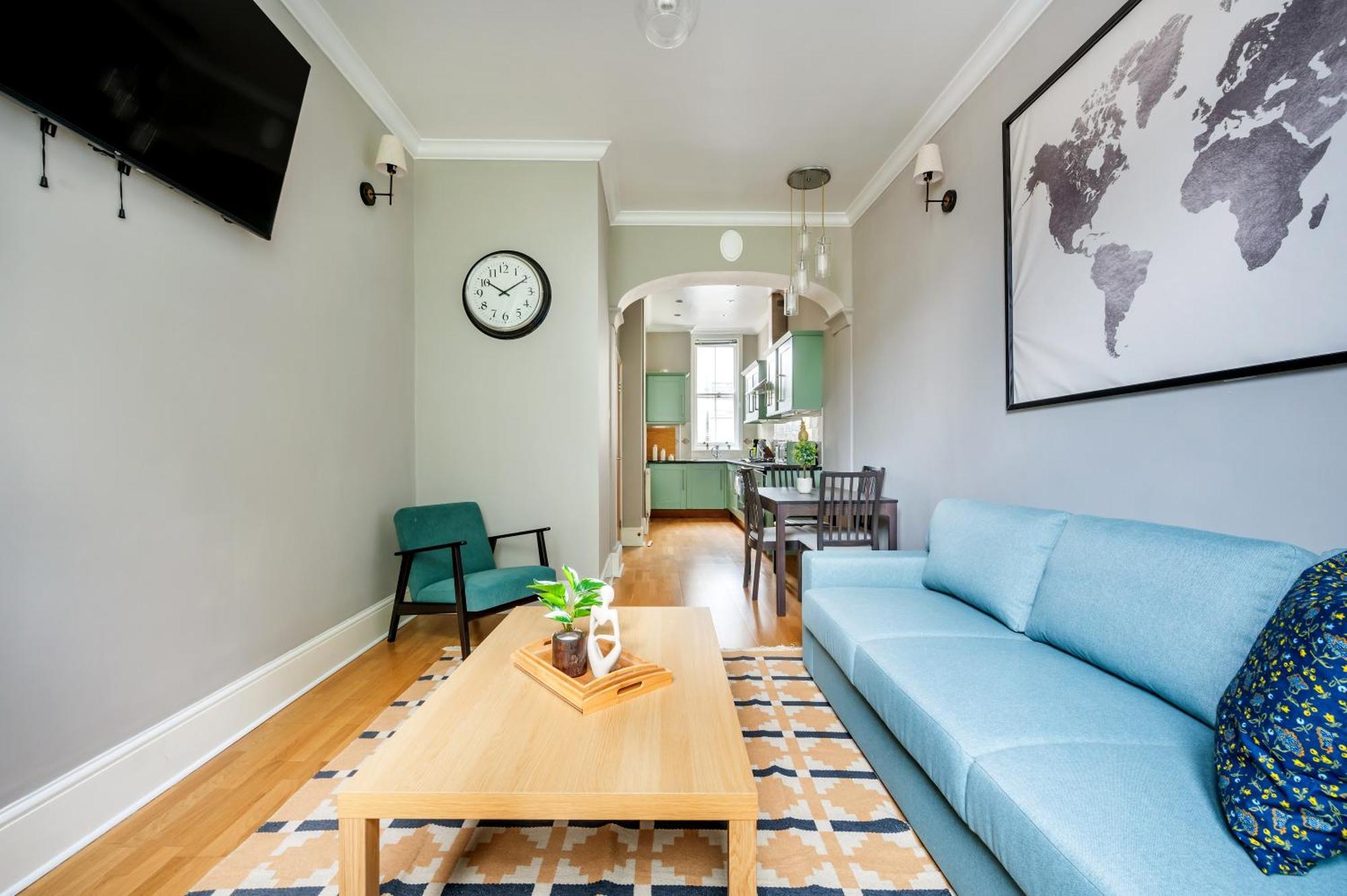 Appartement Large 1 Bedroom In Center Of 2 Londen